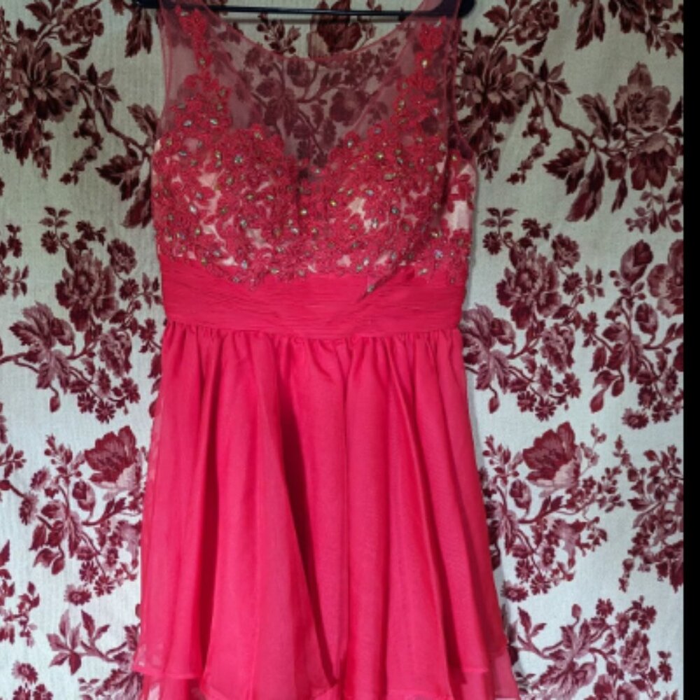 cinderella divine party prom homecoming dress EUC size 14 - Picture 2 of 4